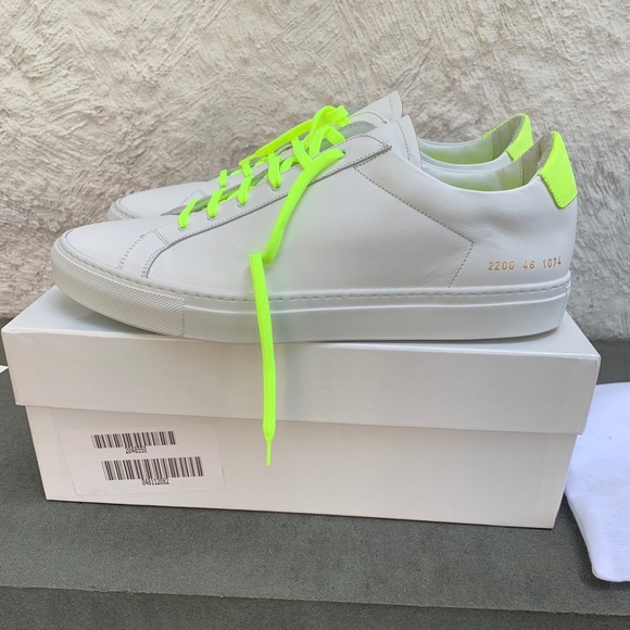 common projects retro low fluo